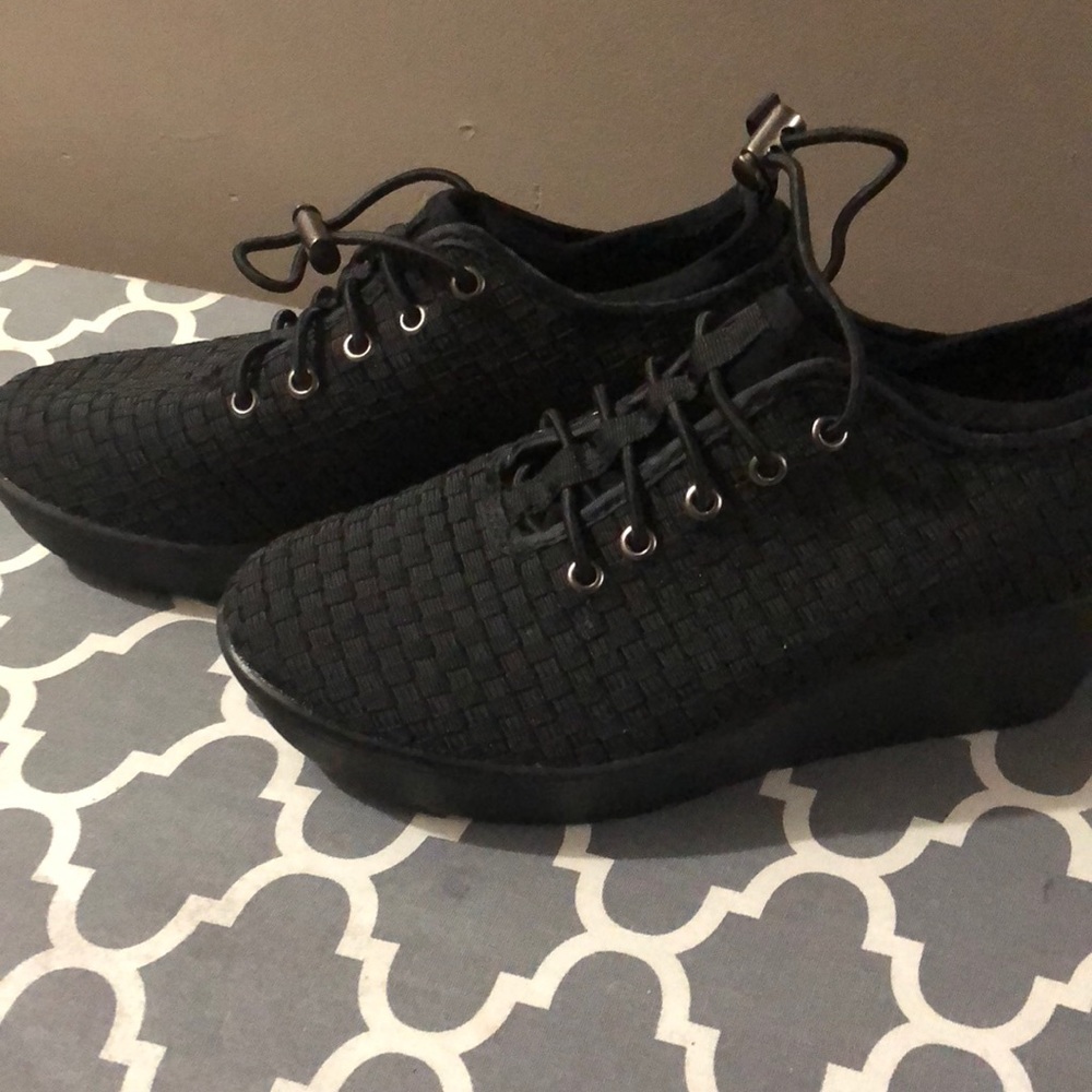 Steven by Steve Madden wedge knit sneaker
